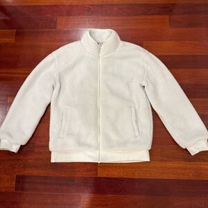 Women's Pale Blue Fleece Jacket